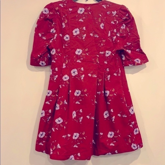 NWT Free People Adelle Floral Printed Tunic Dress - Picture 3 of 10